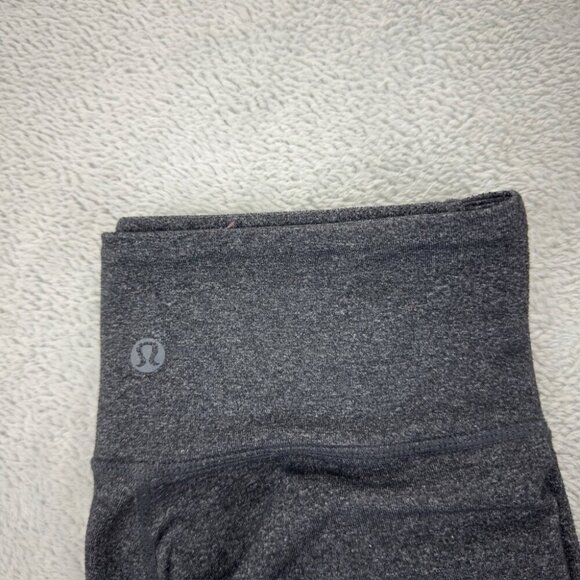 Lululemon Cropped Grey Leggings Women’s Size 4 - Picture 9 of 9